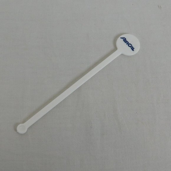 Air California Lot of 4 Vintage Swizzle Stick Stirrer Aircal Airlines Drinks - Picture 3 of 10